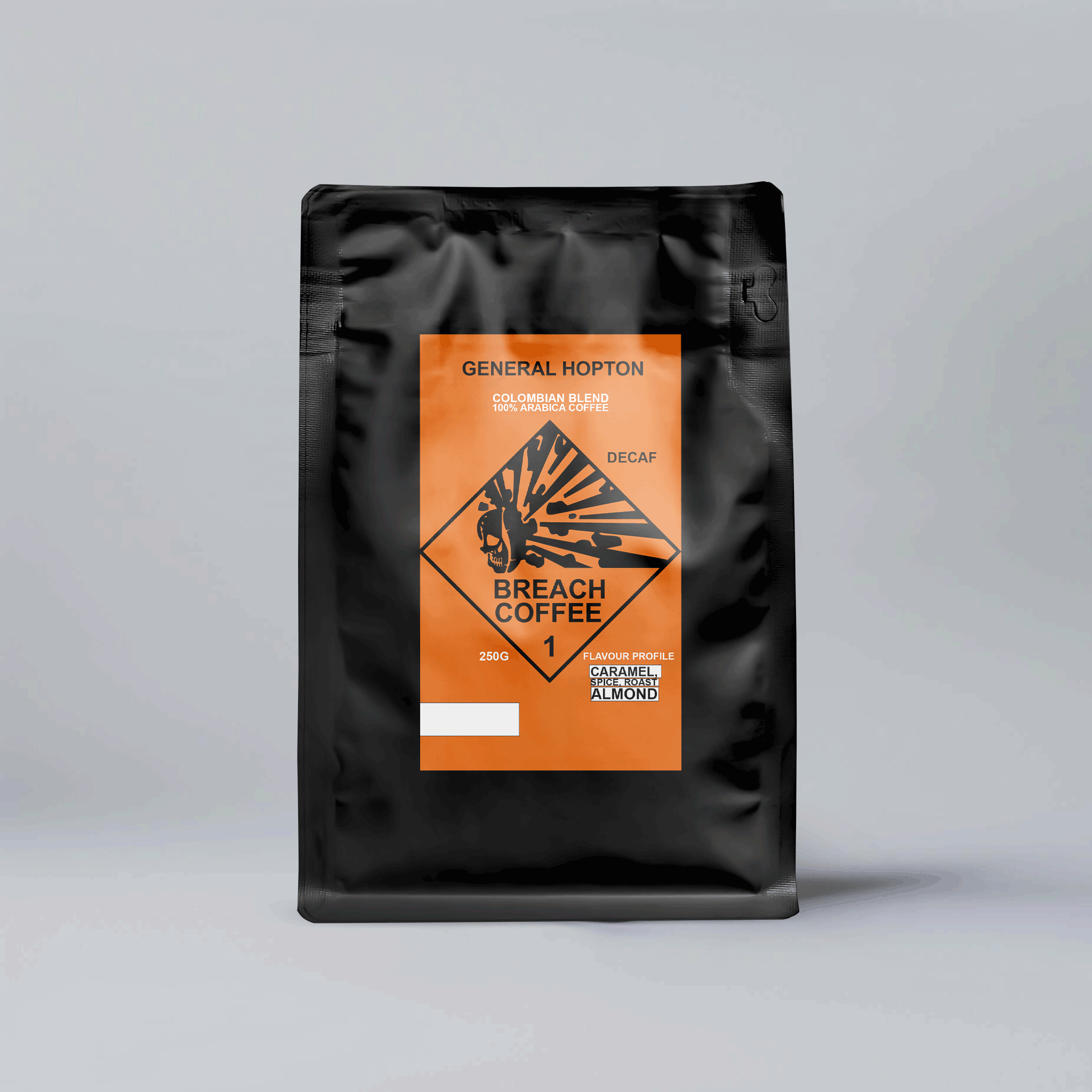 Breach Coffee: General Hopton — Decaf Colombian Blend
